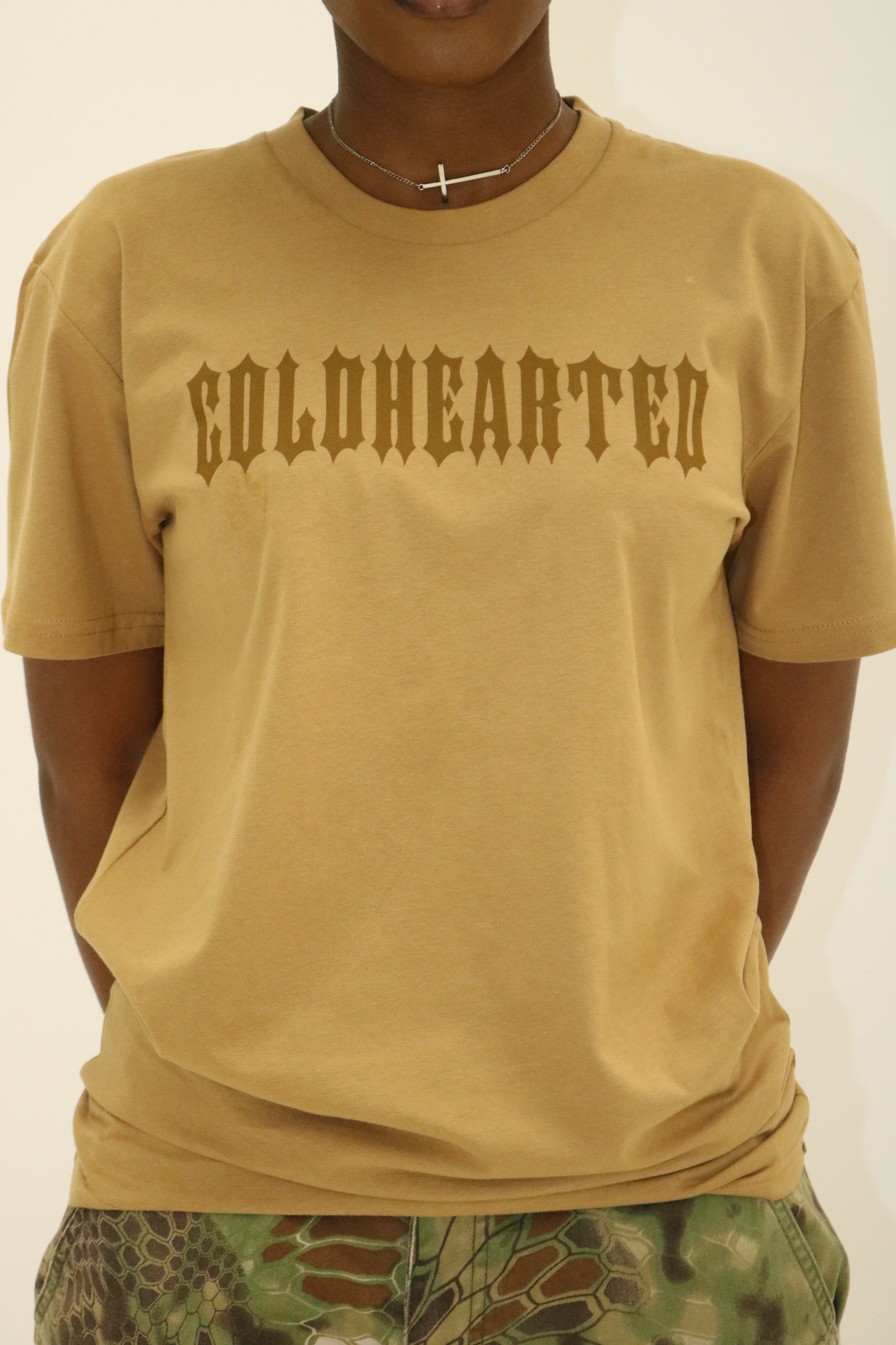 Deck Of Flames Graphic Tee Desert Brown