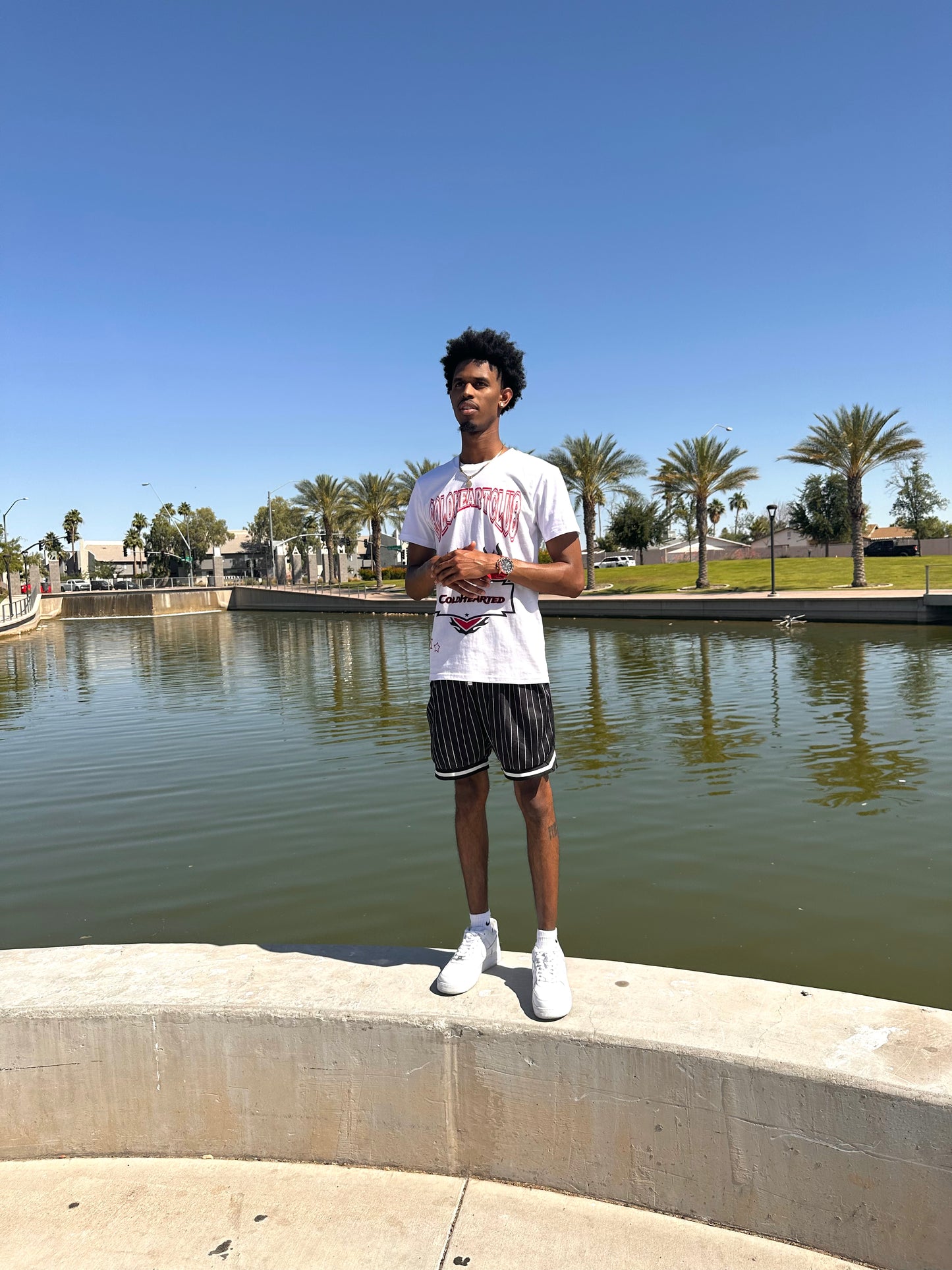 ColdHearted Graphic Tee White