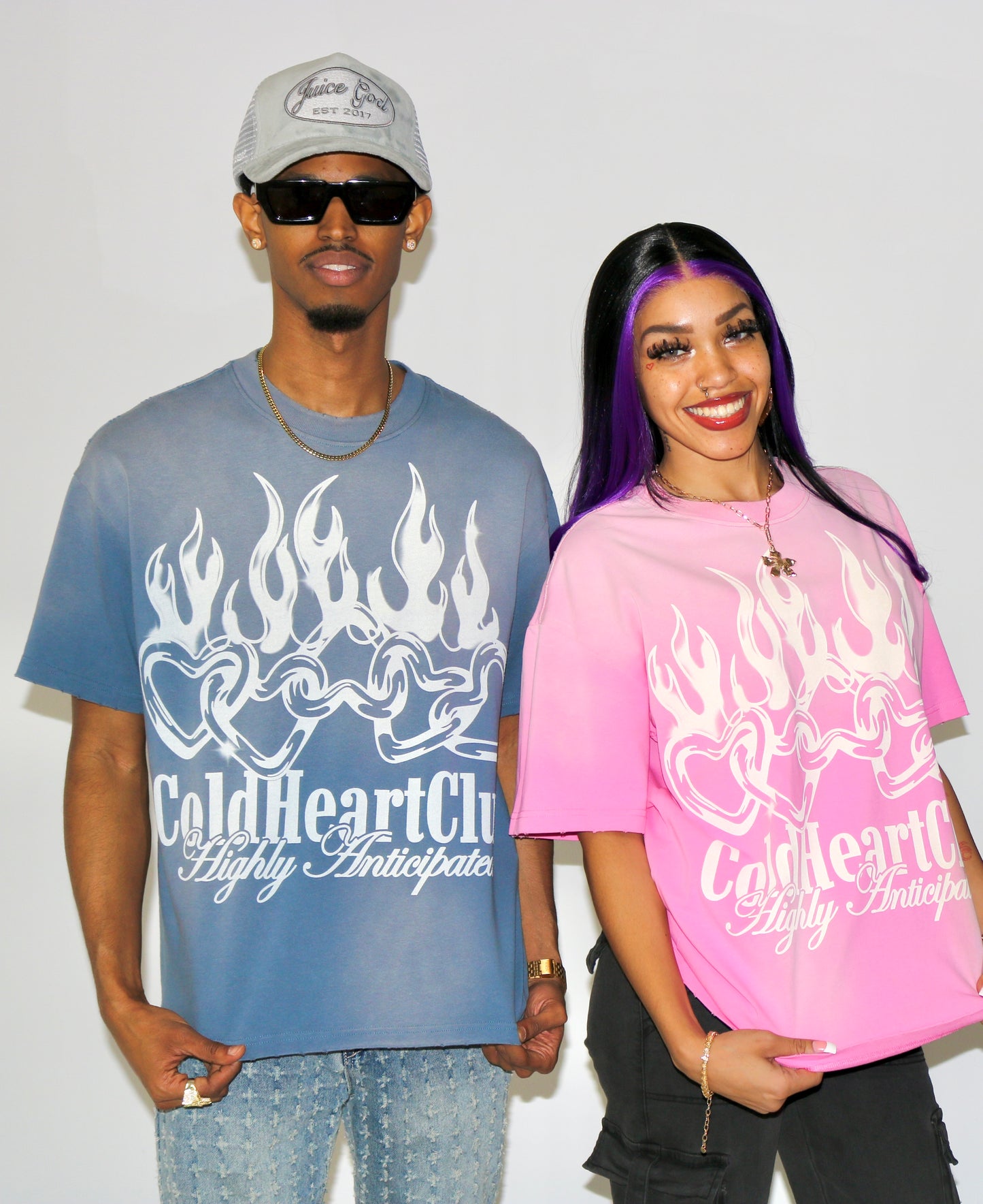 Highly Anticipated OverSized Graphic Tee Faded Pink