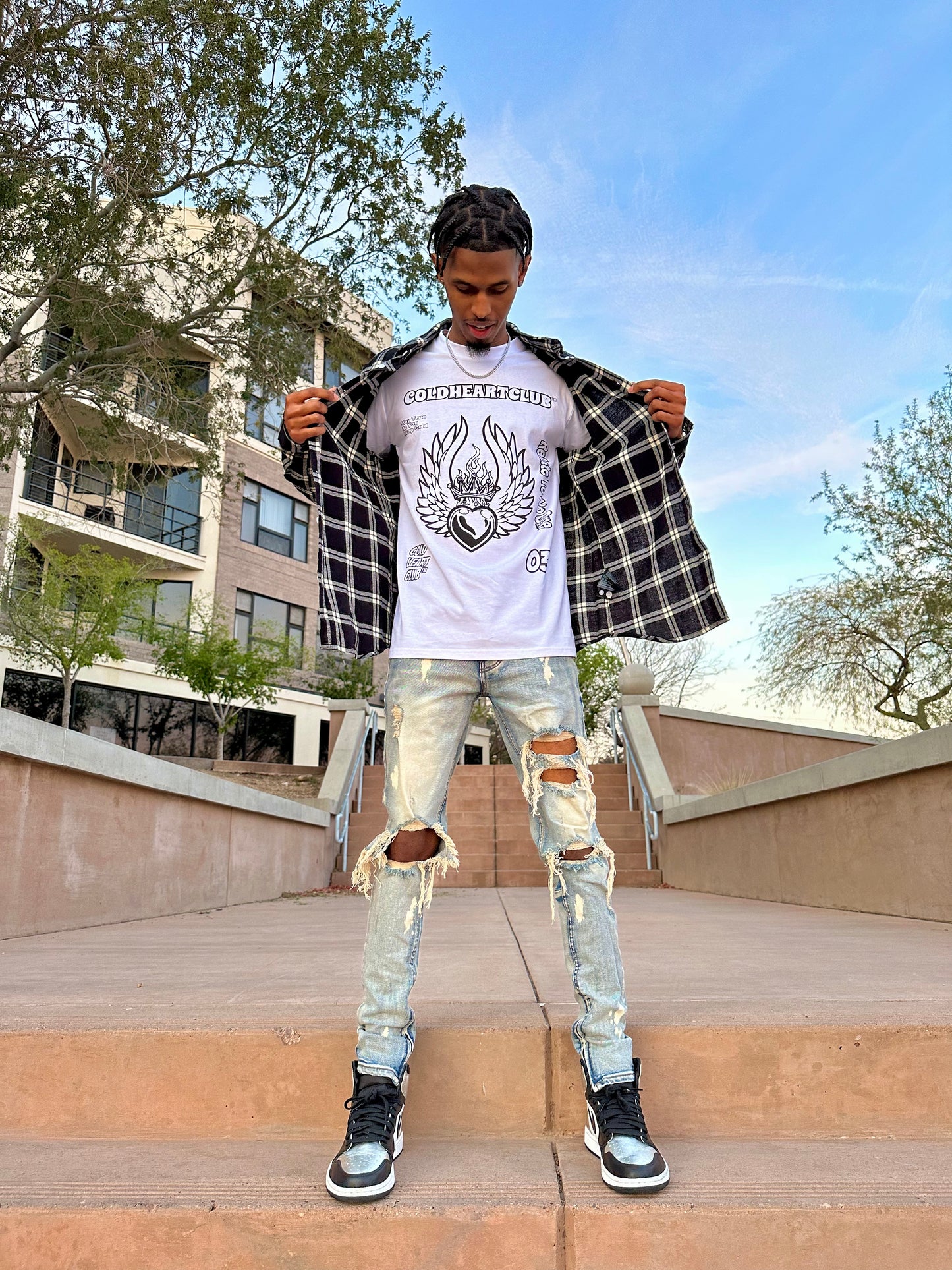 Relate To No One Graphic Tee White