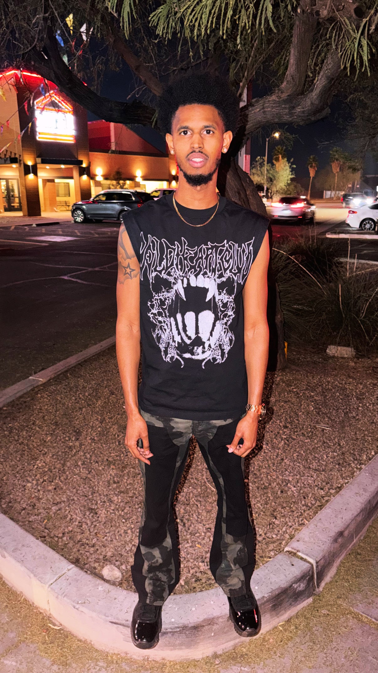 Big Dog Status Cut Off Tee