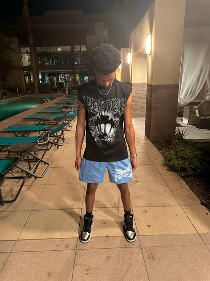 ColdHeartClub Shorts Icy Blue