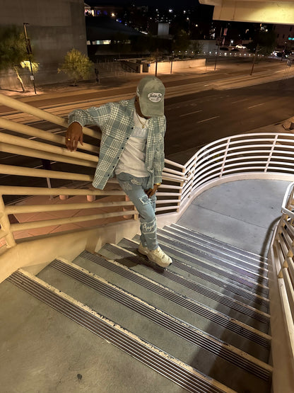 Deck Of Flames White Ice Graphic Tee